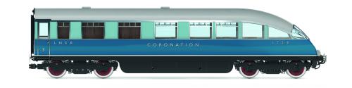 R40481 Hornby 1:1 Collection LNER Coronation Obs. Car 1729